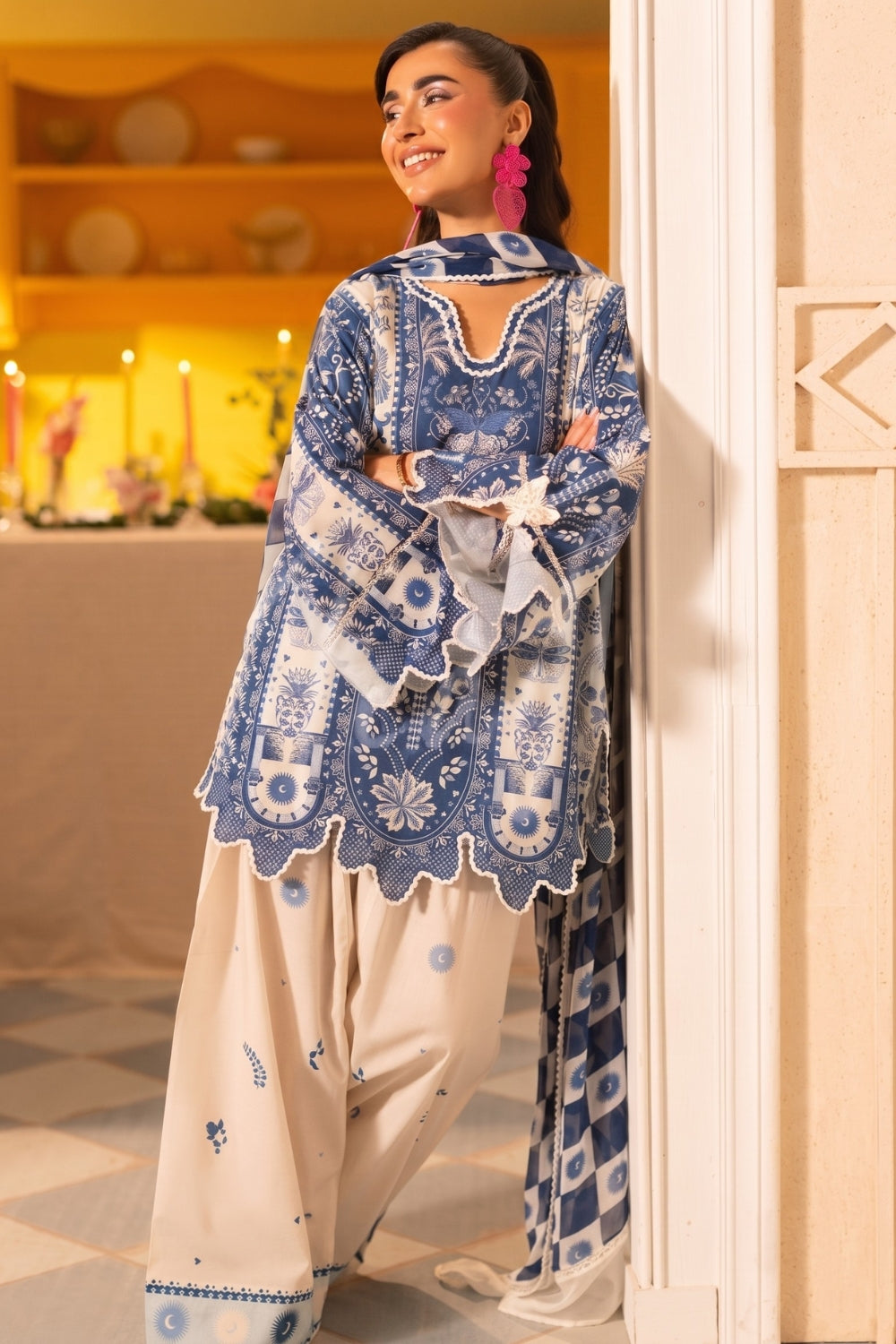 Chandni Farshi Salwar Set