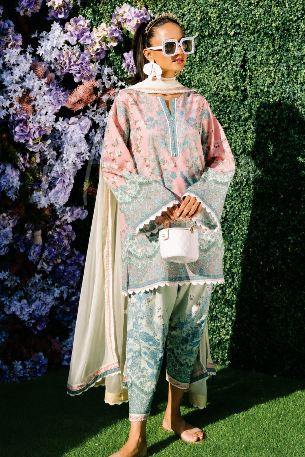 Gulbahar Coord Set With Dupatta