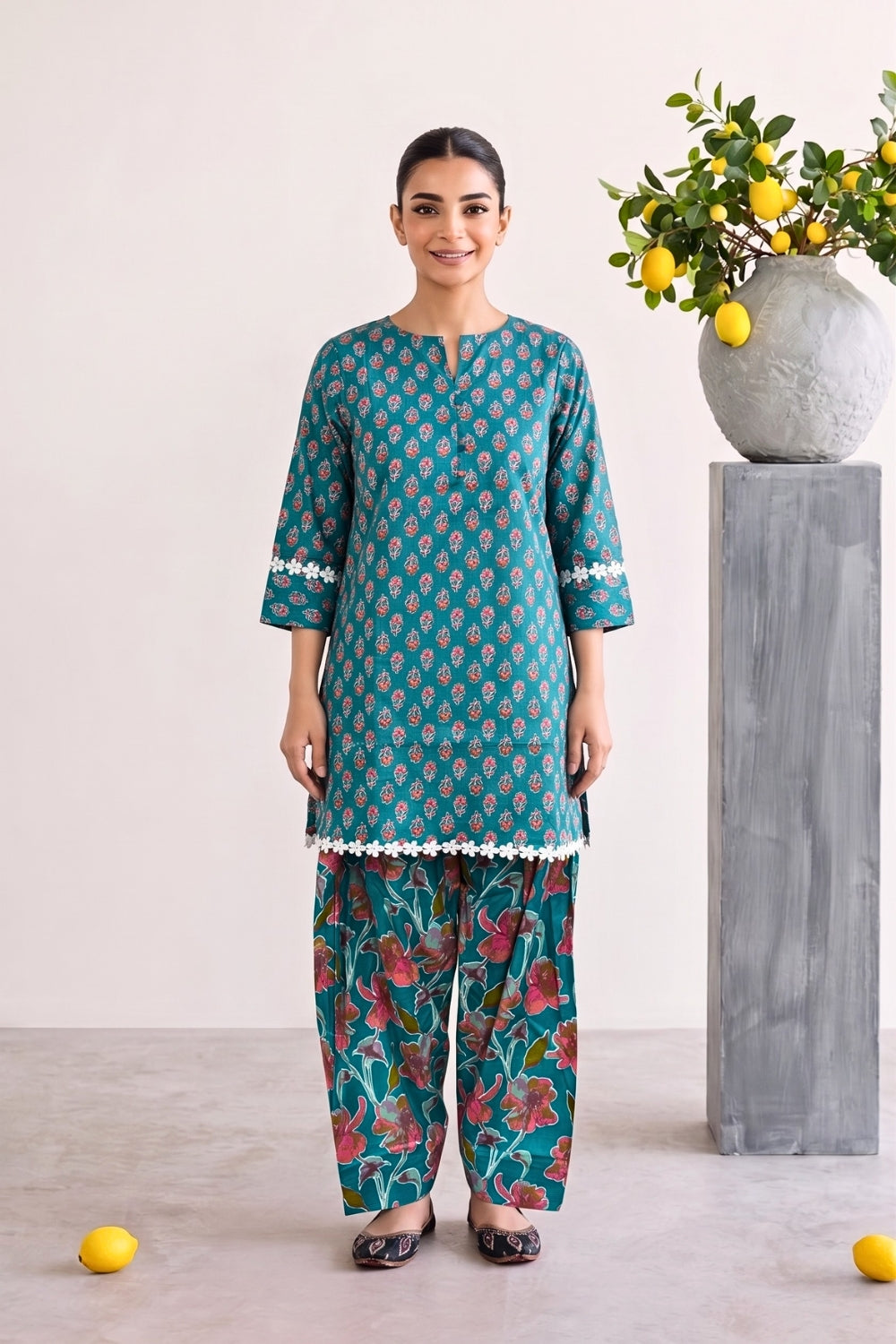 Morpankh Pure Cotton Farshi Salwar Set