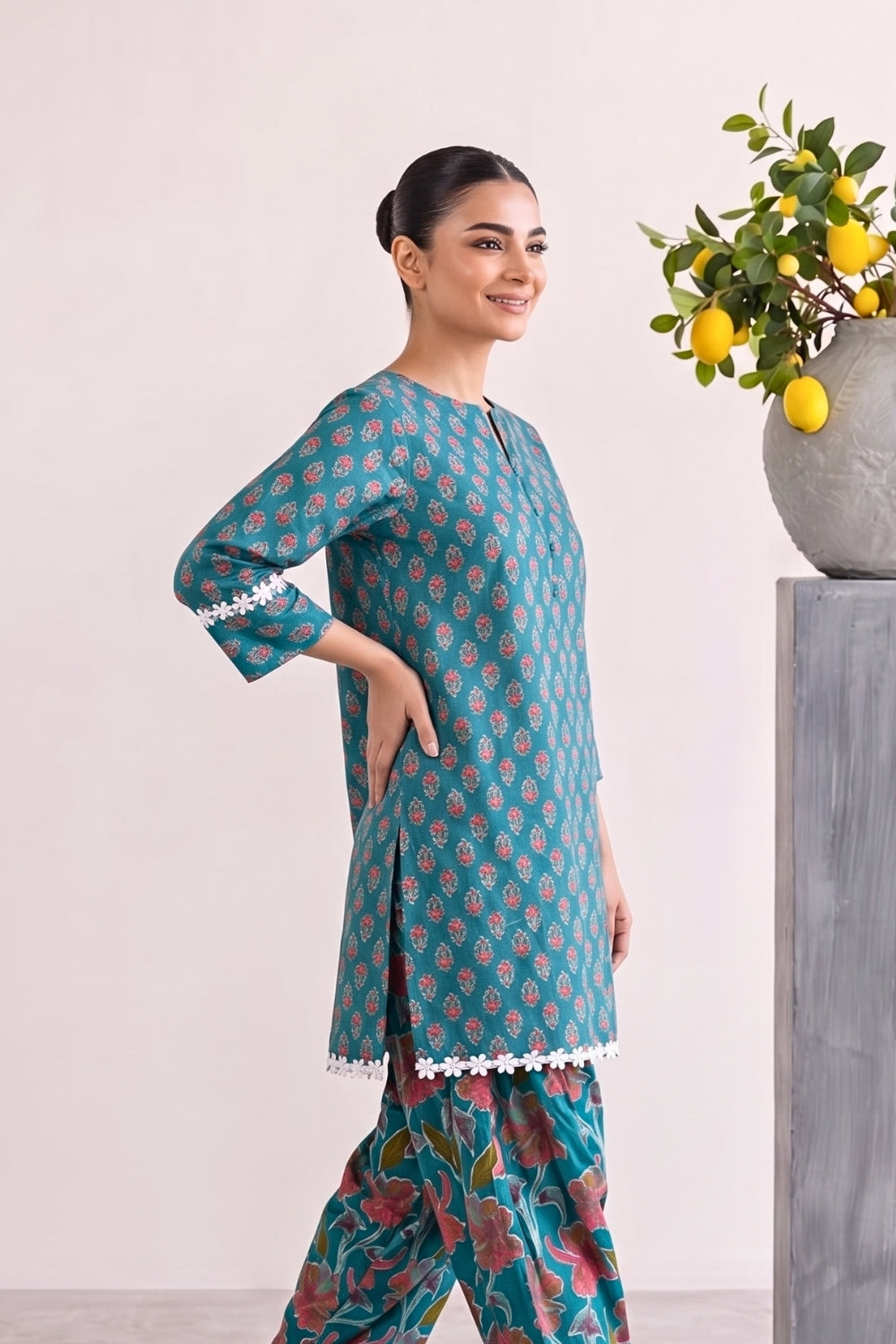 Morpankh Pure Cotton Farshi Salwar Set