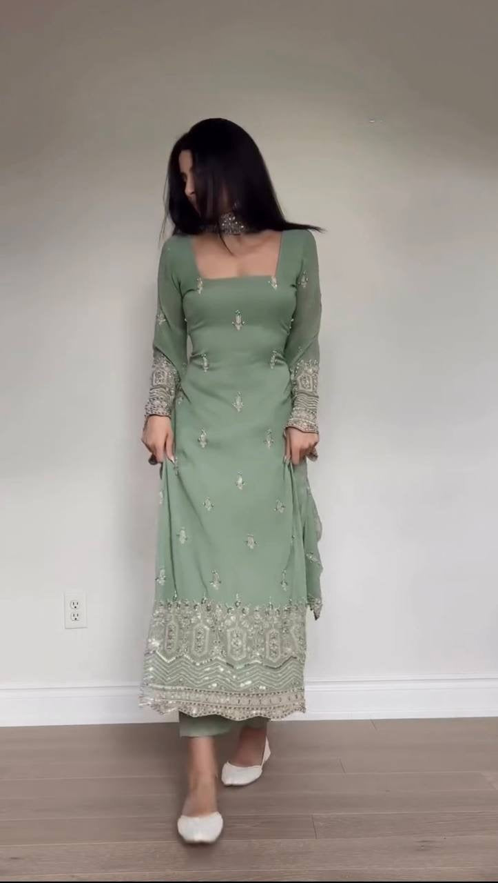Rangoli Corset Back Kurta Set
