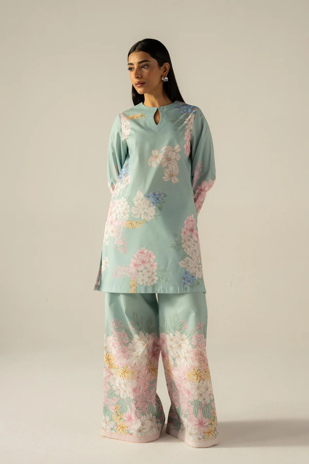 Champa Pure Cotton Coord Set